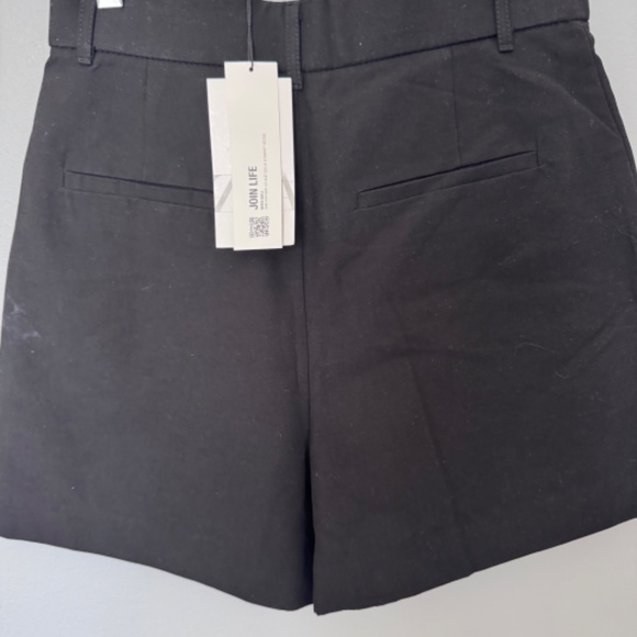 NWT LINEN ZARA SHORTS - Picture 2 of 5